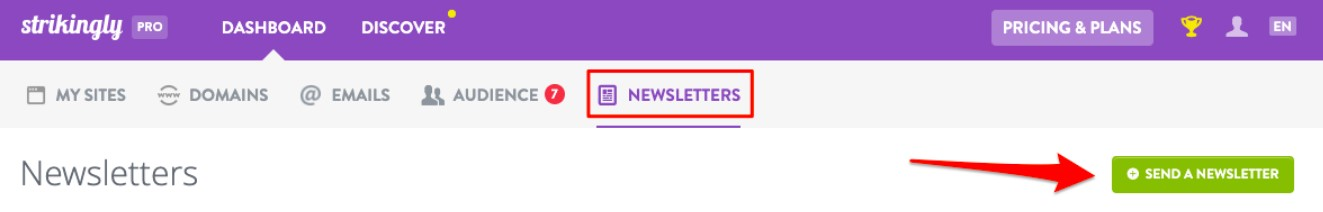 Send Newsletter Send Newsletter